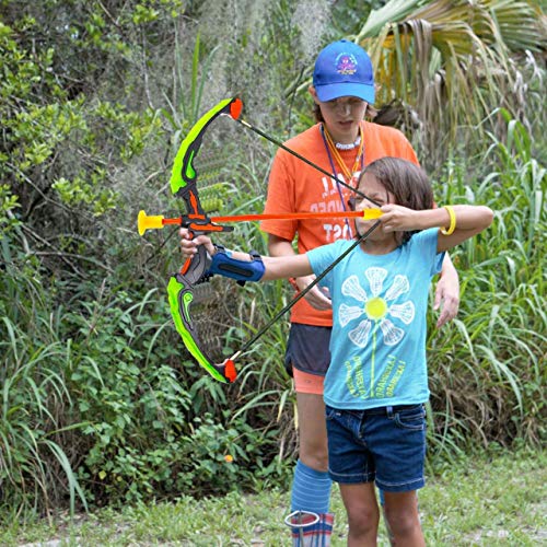 Toysery Bow and Arrow for Kids with LED Flash Lights - Archery Bow...