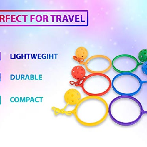 Skip Jump Rope - Pack of 6 - Variety Colors - Best Swing Ball Set ...
