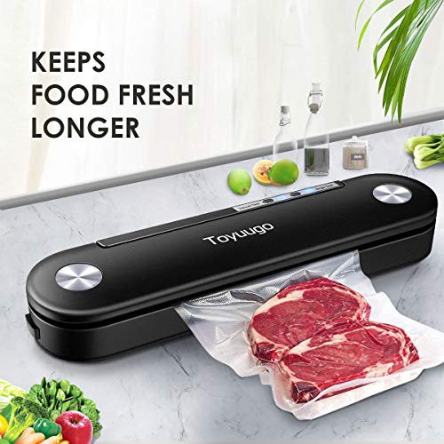 Vacuum Sealer Machine, toyuugo Automatic Food Sealer for Food Vacu...