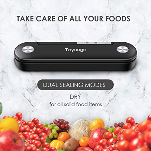 Vacuum Sealer Machine, toyuugo Automatic Food Sealer for Food Vacu...
