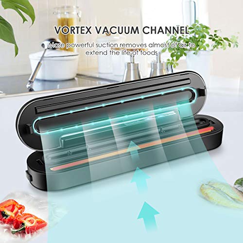 Vacuum Sealer Machine, toyuugo Automatic Food Sealer for Food Vacu...