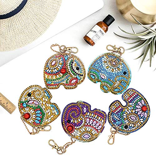 Diamond Painting Kits DIY Key Chian Full Drill Backpack Shoulder B...