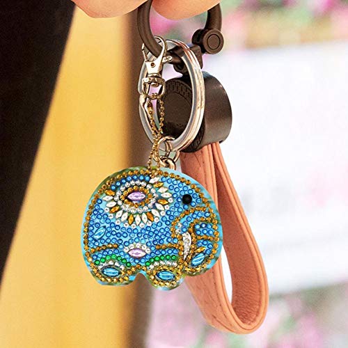 Diamond Painting Kits DIY Key Chian Full Drill Backpack Shoulder B...