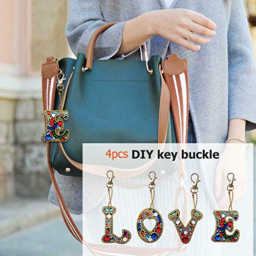 DIY Key Chain Diamond Painting Kits Easy DIY for Teenagers Kids Ba...