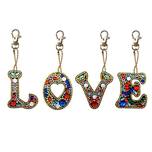 DIY Key Chain Diamond Painting Kits Easy DIY for Teenagers Kids Ba...