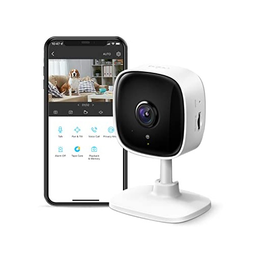 TP-Link Tapo 1080P Indoor Security Camera for Baby Monitor, Dog Ca...