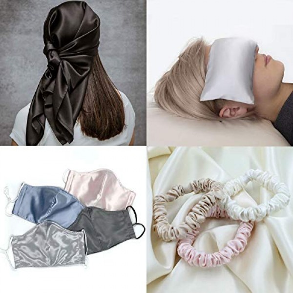 Black 100% Pure Silk Fabric Solid Color Charmeuse Fabrics by The P...