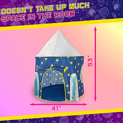 Kids Play Tent for Children , Toys Space Rocket Tent, Playhouse fo...