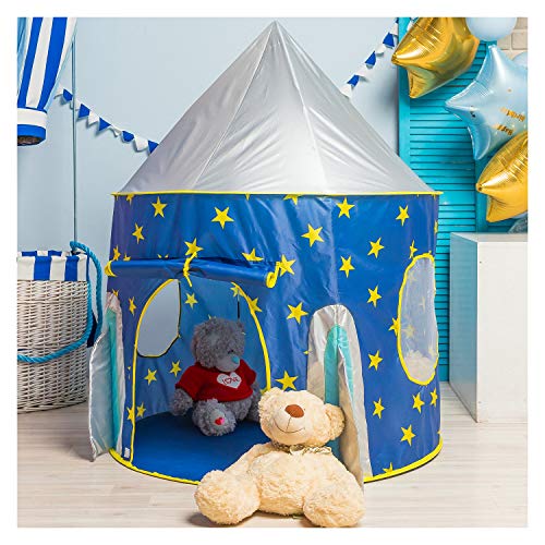 Kids Play Tent for Children , Toys Space Rocket Tent, Playhouse fo...