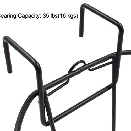 TQVAI Over Deck Rail Planter Hanging Flower Pot Holder Balcony Pla...
