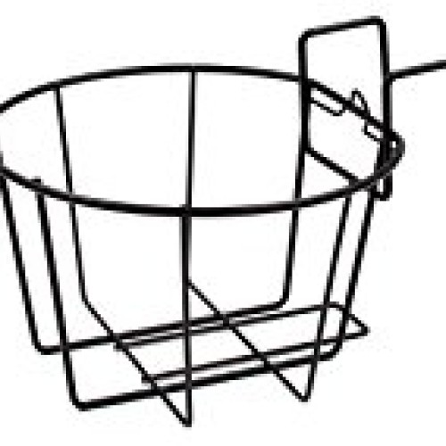 TQVAI Over Deck Rail Planter Hanging Flower Pot Holder Balcony Pla...