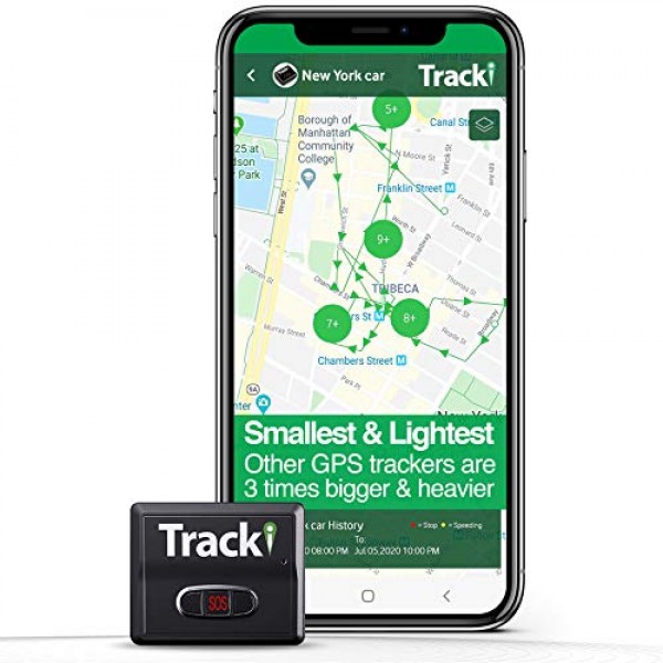 Tracki 2020 Model Mini Real time GPS Tracker. Full USA & Worldwide...