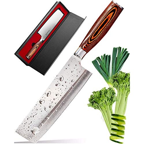 Vegetable Knife - Japanese Chef Knife - Usuba - Sharp Knife - Kitc...