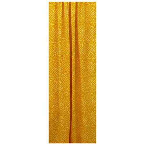 5 Yard Indian Dresses Fabric 100% Cotton Fabric for Curtains Tie D...