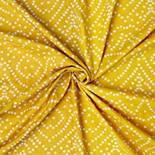5 Yard Indian Dresses Fabric 100% Cotton Fabric for Curtains Tie D...