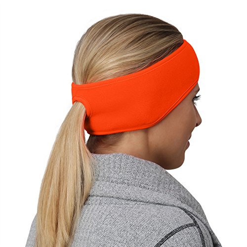 TrailHeads Women’s Ponytail Headband – Hunter Orange