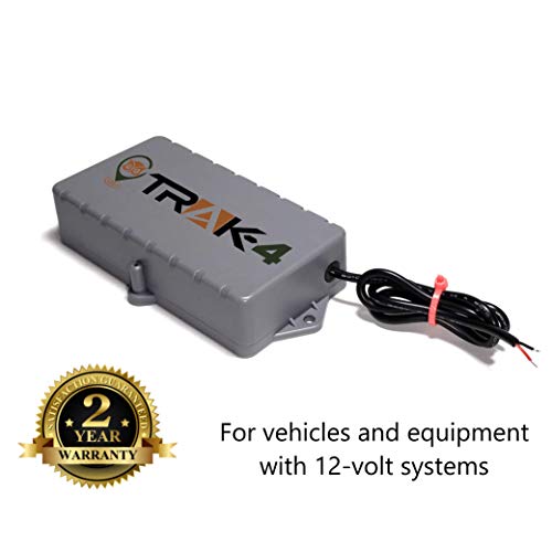 Trak-4 12v GPS Tracker with Wiring Harness for Tracking Equipment,...