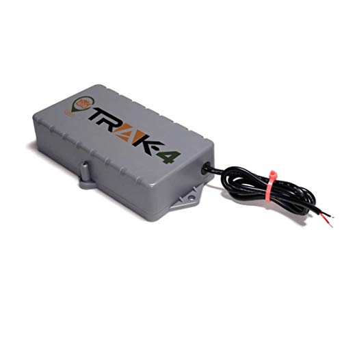 Trak-4 12v GPS Tracker with Wiring Harness for Tracking Equipment,...
