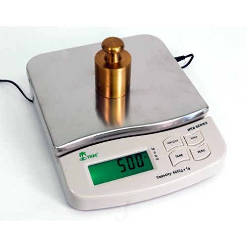 2500g x 0.1g Digital Balance Scale - Mid Resolution Scale - Steel ...
