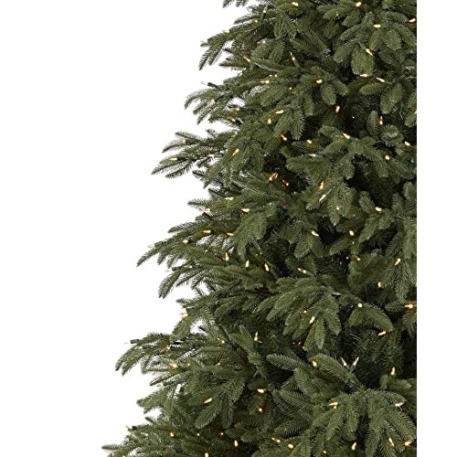 Treetopia Green Artificial Christmas Tree | Portland Pine with Gro...