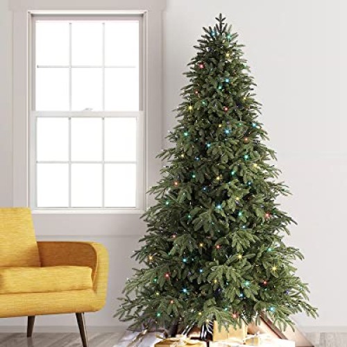 Treetopia Green Artificial Christmas Tree | Portland Pine with Gro...