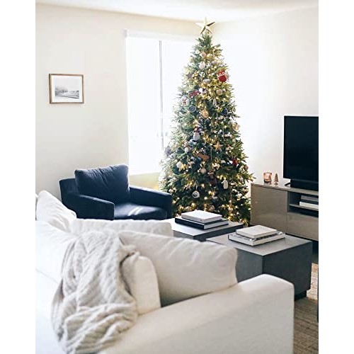 Treetopia Green Artificial Christmas Tree | Portland Pine with Gro...