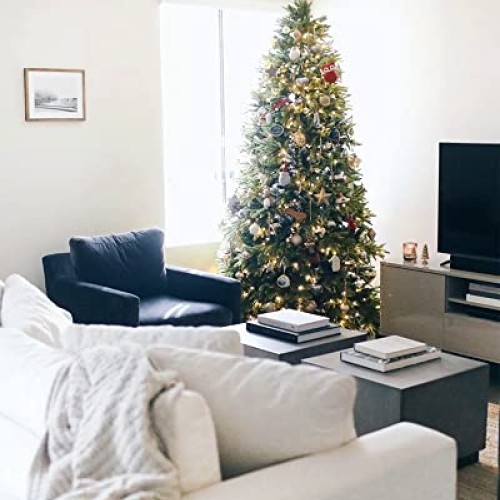 Treetopia Green Artificial Christmas Tree | Portland Pine with Gro...