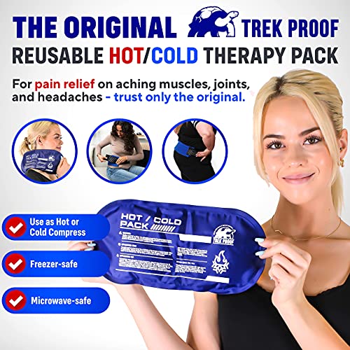 Ice Pack 3-Piece Set – Reusable Hot and Cold Therapy Gel Wrap Su...