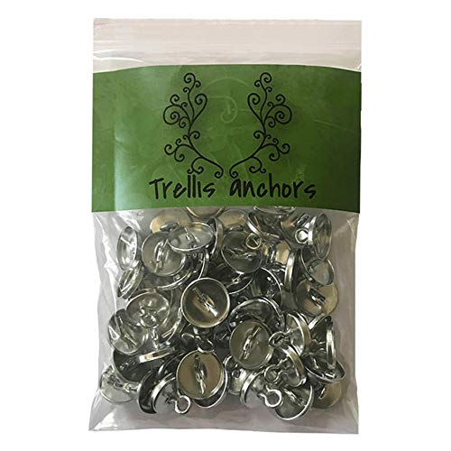 50-Piece Anchors for Trellis, Vine, Wall Climbing Plants, Lighting...