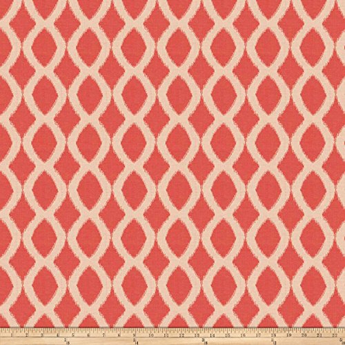 Jaclyn Smith 03718 Jacquard Coral Reef Fabric by The Yard