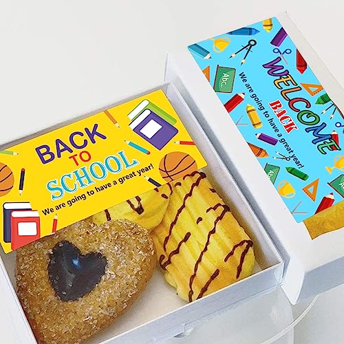 Welcome Back-to-School Stickers Labels First Day of School Present...