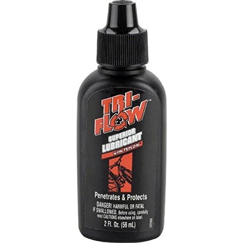 Tri-Flow, 2 OZ Squeeze Bottle, Lubricant with Teflon