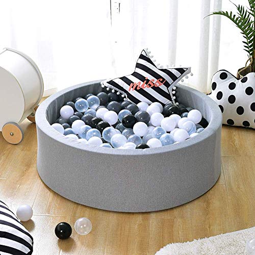 Triclicks Deluxe Kids Ball Pit Kiddie Balls Pool Soft Baby Playpen...
