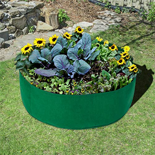 Fabric Garden Bed,15 Gallon Growing Bag Planting Containers Fabric...