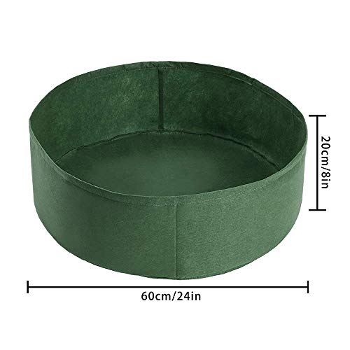 Fabric Garden Bed,15 Gallon Growing Bag Planting Containers Fabric...
