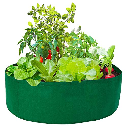 Fabric Garden Bed,15 Gallon Growing Bag Planting Containers Fabric...