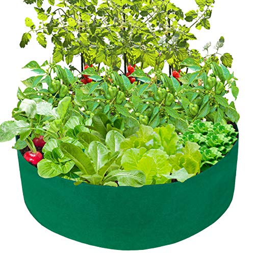 Fabric Garden Bed,50 Gallon Growing Bag Planting Containers Fabric...