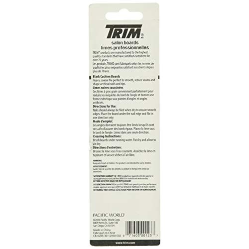 Trim Salon Boards, Grit Heavy Duty/Medium, 2 Count Pack of 1