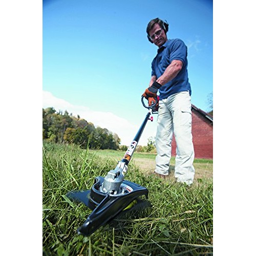 TrimmerPlus BC720 Brushcutter with J-Handle for Attachment Capable...