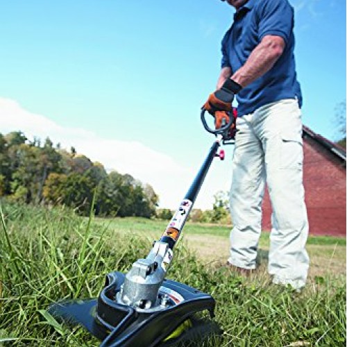 TrimmerPlus BC720 Brushcutter with J-Handle for Attachment Capable...