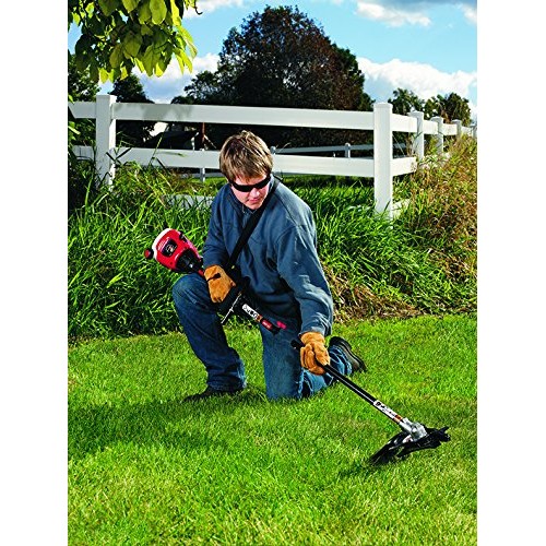 TrimmerPlus BC720 Brushcutter with J-Handle for Attachment Capable...