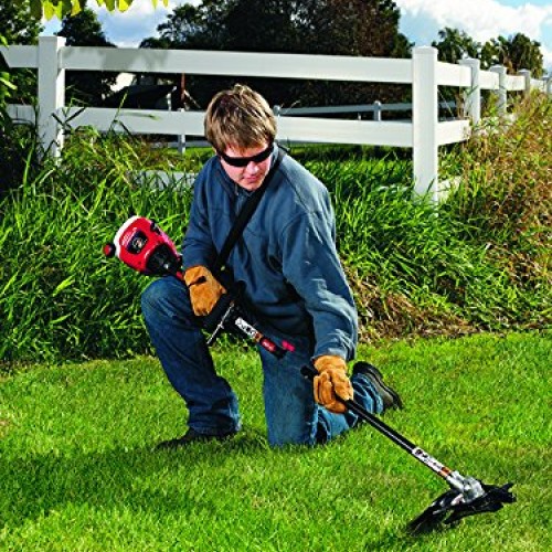 TrimmerPlus BC720 Brushcutter with J-Handle for Attachment Capable...