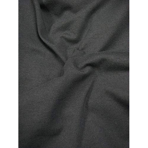 Solid Cotton Lycra Jersey 4 Ways Stretch Medium Weight Fabric Navy