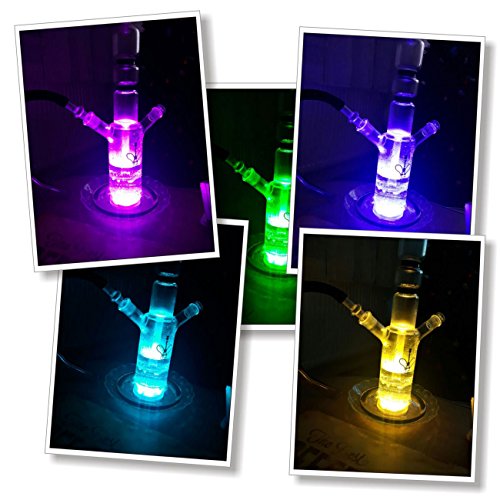 Tripop RGB Color Changing LED Lights, 13 Colors 4 Modes Submersibl...