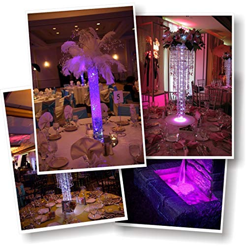 Tripop Submersible LED Light, RGB Color Changing and Battery Power...