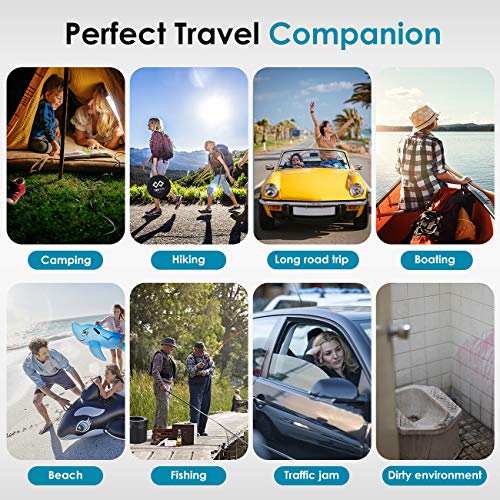 TripTips Portable Folding toiet Car Commode Camping Toilet Car Toi...