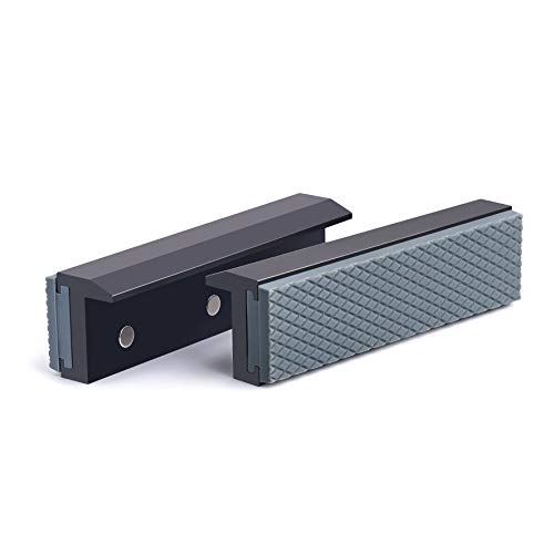 TRISENSE Magnetic MultiPurpose Soft Vise Jaws, 4 in Length, Use o...
