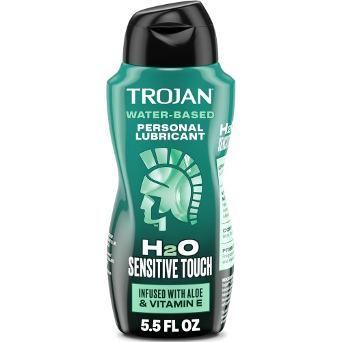 TROJAN H2O Sensitive Touch Water-Based Lubricant, 5.5 fl oz