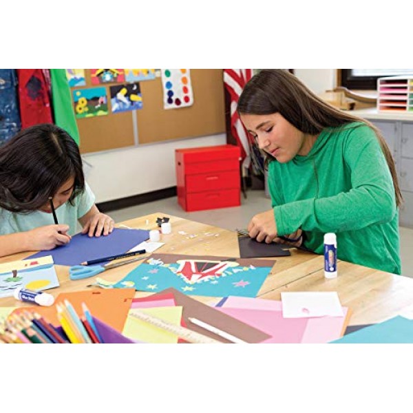 Tru-Ray Heavyweight Construction Paper Pad, 10 Assorted Colors, 9...