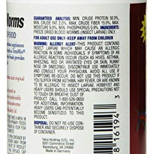 Venus Flytrap Plant Food Freeze Dried Blood Worms .28oz - Carnivor...